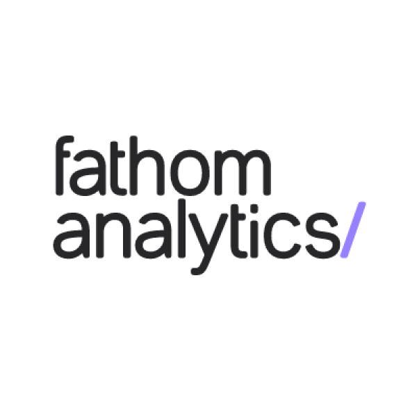 logo de fathom analytics