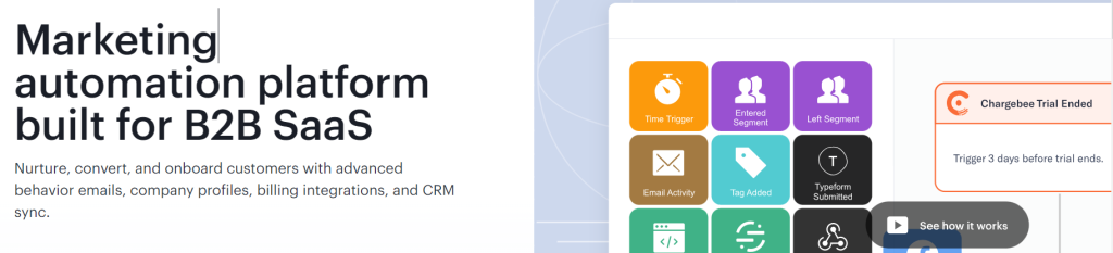 16 herramientas de automatización de marketing SaaS Encharge